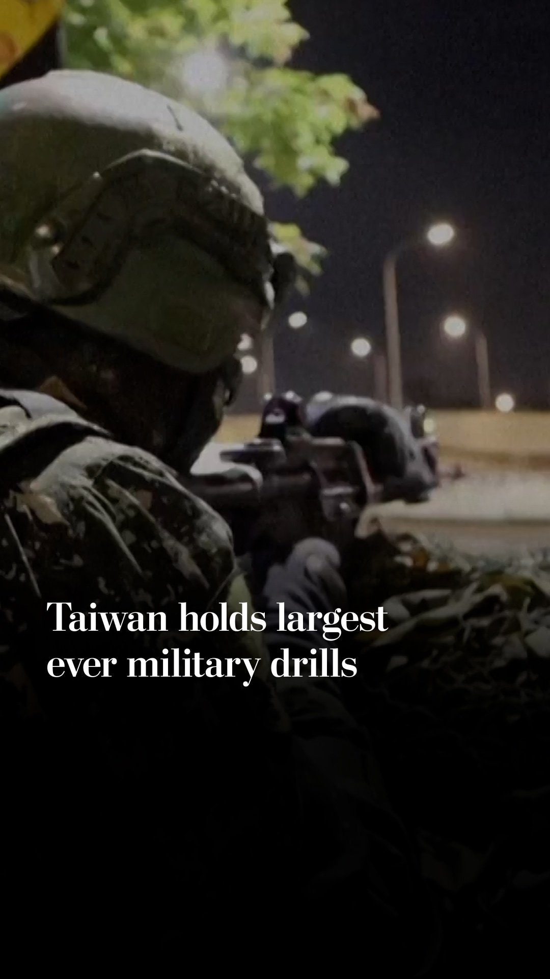 rcdatw's tweet card. This year’s military exercises, unprecedented in length and scale, are designed to prepare people for the prospect of Chinese troops storming Taiwan’s shores.