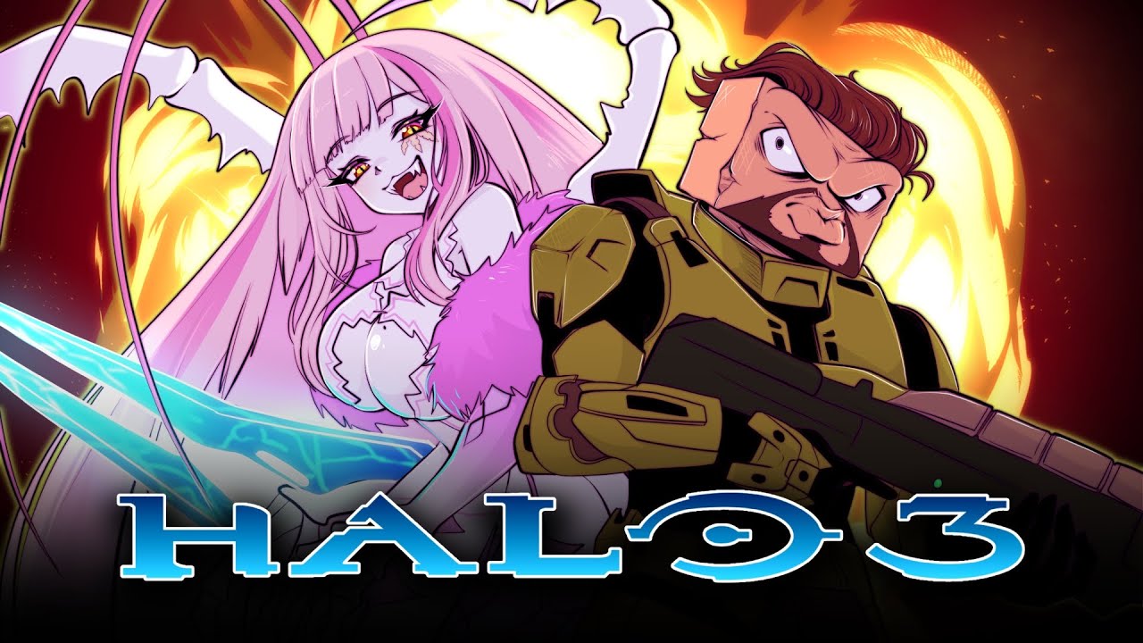 Spookypandagirl's tweet card. Were it so easy… to play Halo 3 with MataraKan