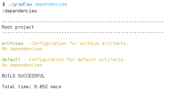 entpnerd's tweet card. gradle dependencies allows to display dependencies in your project printed as pretty ascii tree. Unfortunately it does not work well for submodules in multi-project build. I was not able to find sa…