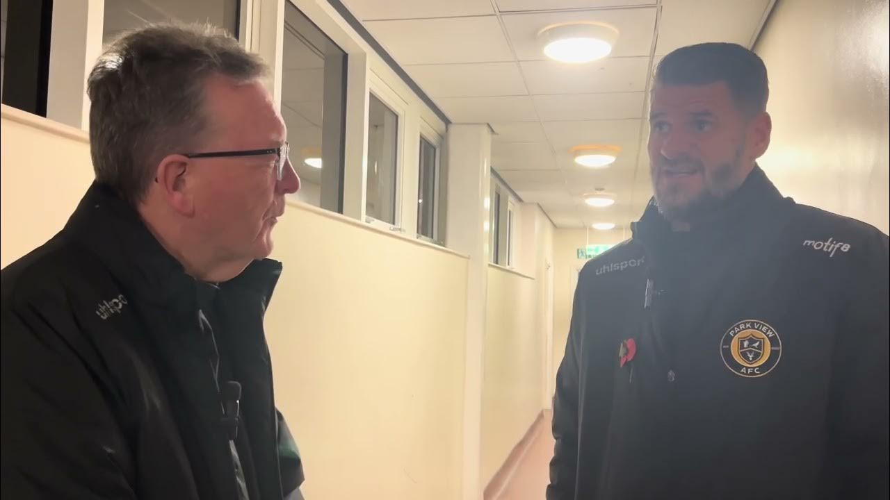 ParkViewAFC's tweet card. POST MATCH REACTION | PARK VIEW AFC 3-1 JARROW FC | 08-11-25