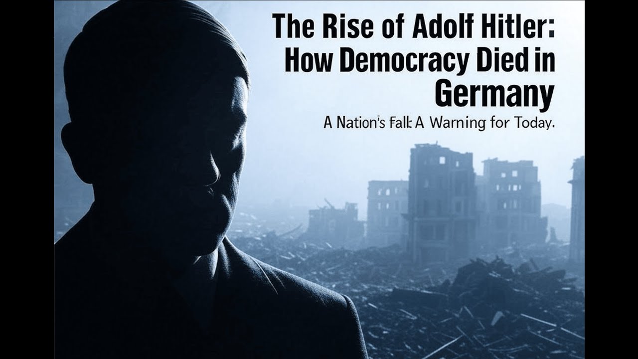 highbrow_nobrow's tweet card. The Rise of Hitler: A History of How Democracy Fell in Germany and...