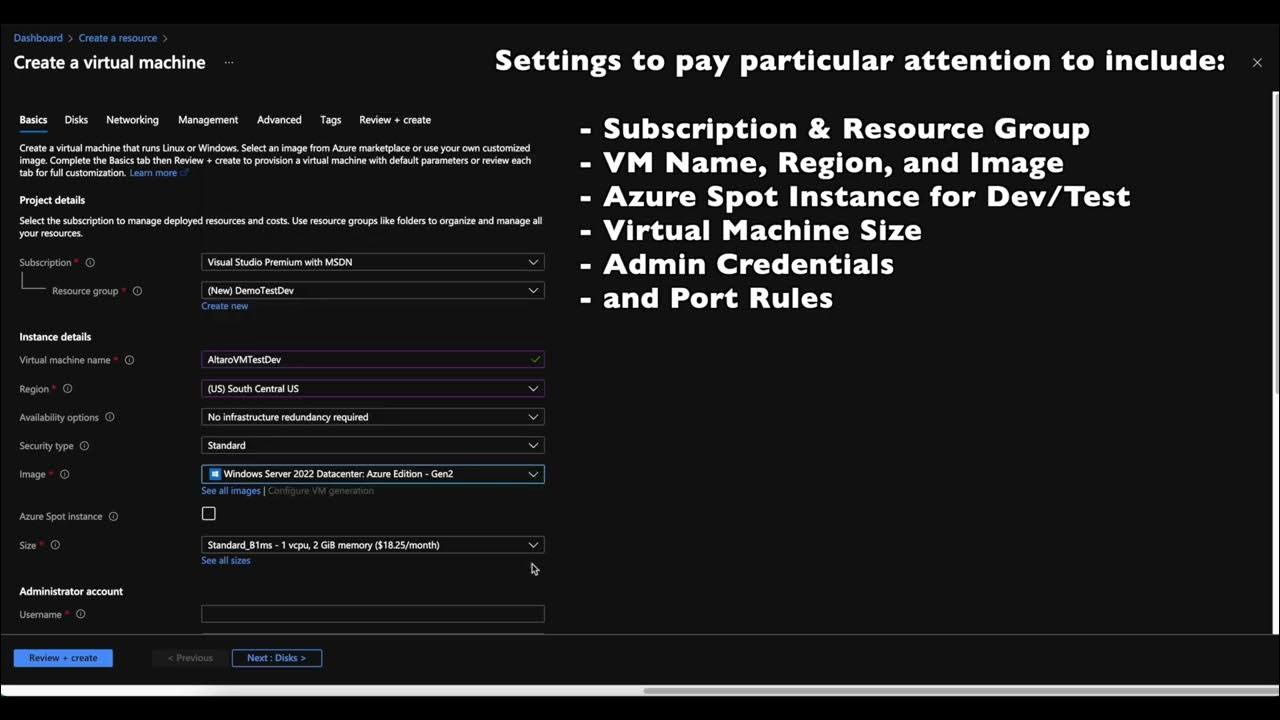 AltaroSoftware's tweet card. Build a test #VirtualMachine (VM) in #Azure