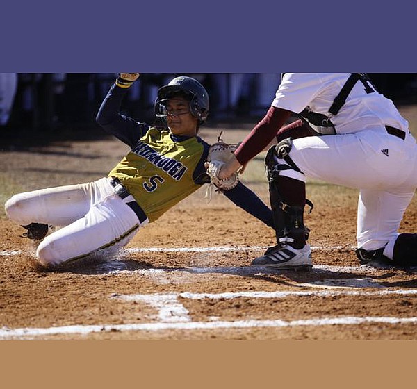 UTCMocs's tweet card. The Frost Classic softball tournament started out so well for its host team.