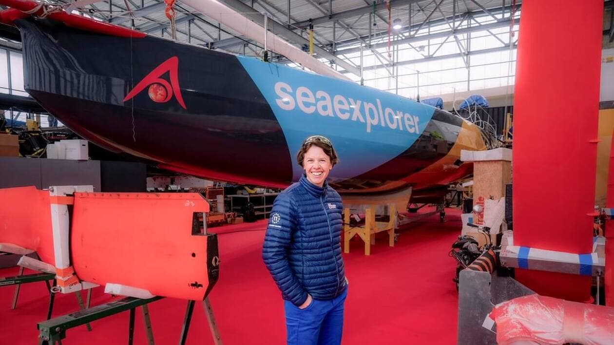 broynette's tweet card. Francesca Clapcich a acquis l’Imoca Malizia-Seaexplorer, qui a terminé 12e du Vendée Globe 2024-2025 avec Boris Herrmann, dans l’optique de prendre le départ du tour du monde en solitaire en 2028.