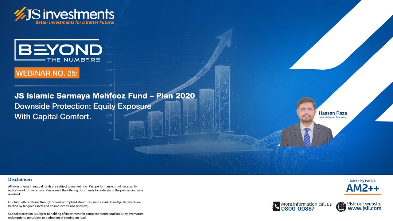 JSInvestment's tweet card. Protect Your Capital & Grow — JS Islamic Sarmaya Mehfooz Fund Plan...