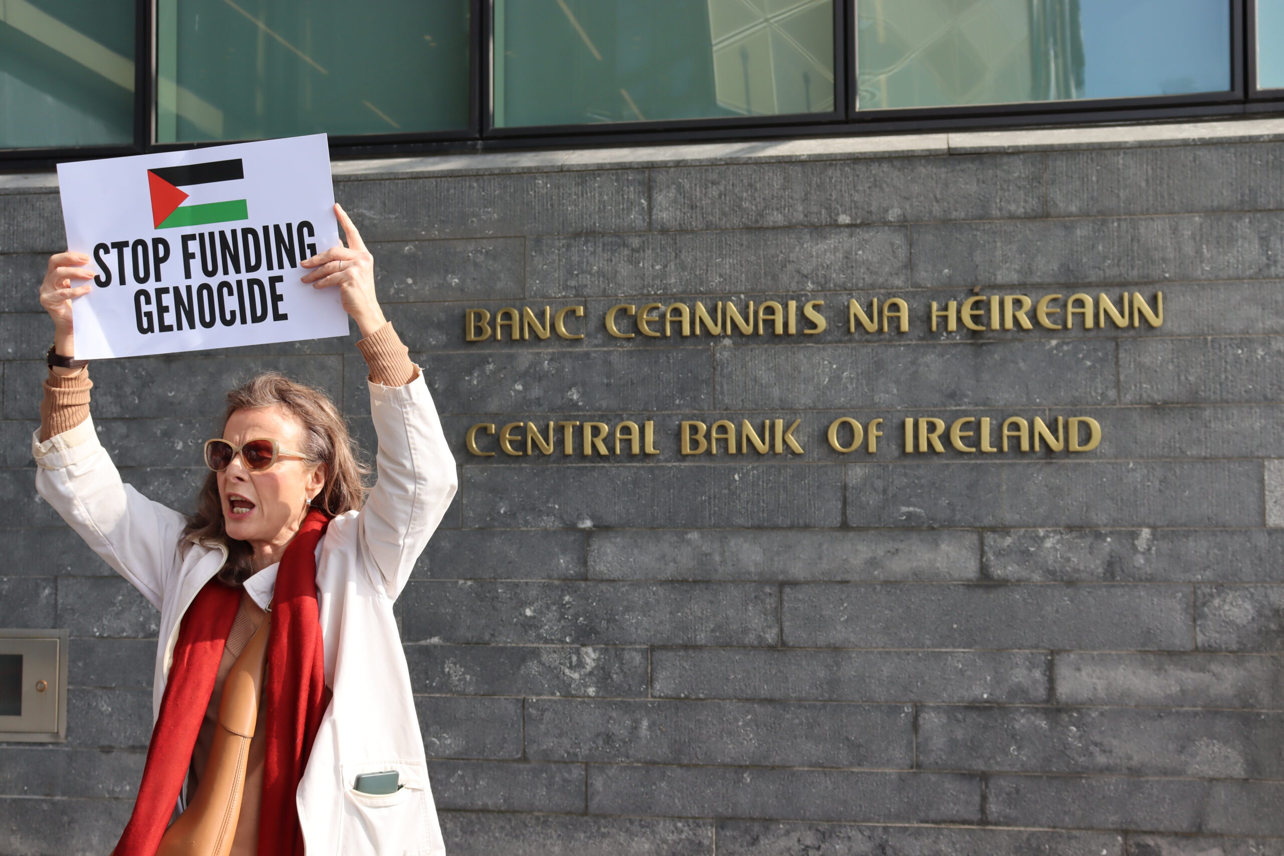 andytuit's tweet card. No More Israeli “War Bonds” to be Sold in Ireland