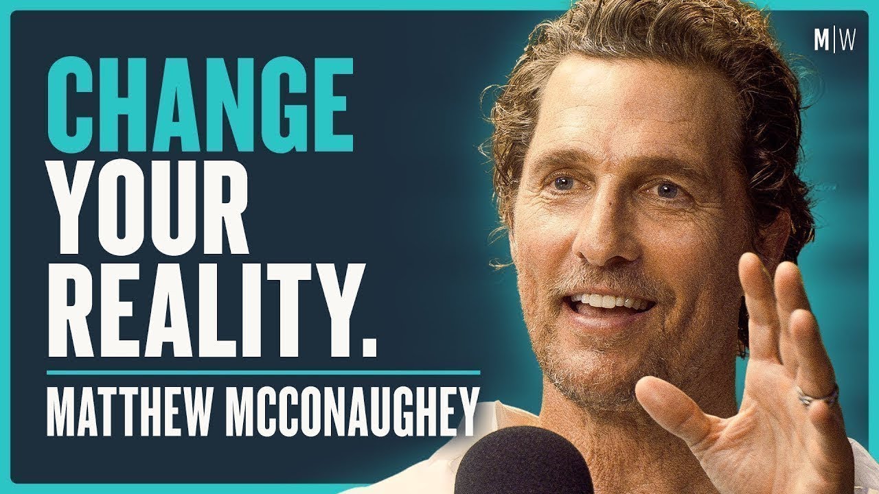 dillanfoss3's tweet card. The Hidden Art Of Reinventing Yourself - Matthew McConaughey (4K)