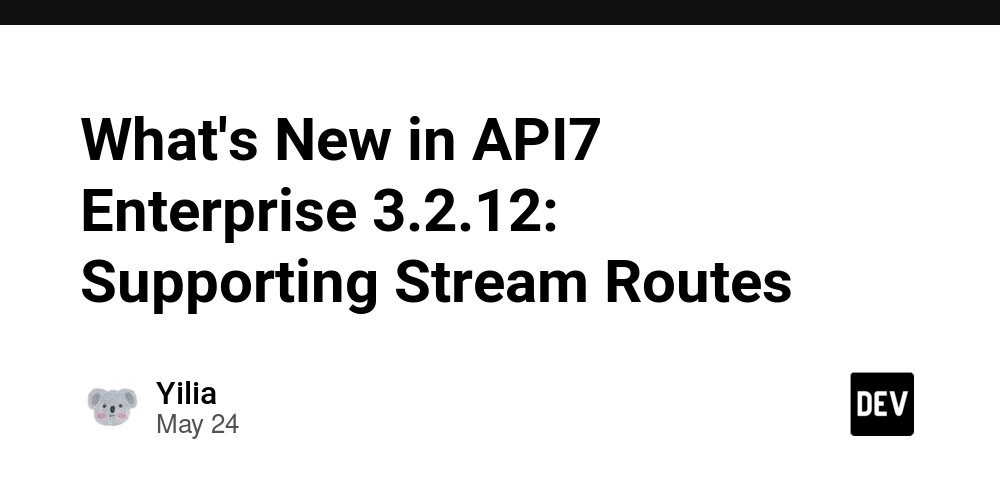 prod42net's tweet card. In API7 Enterprise 3.2.12, support for stream routes has been introduced, enabling TCP/UDP protocol...