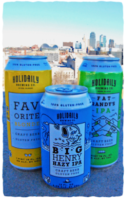 KC_BeerBlog's tweet card. Holidaily Brewing. Gluten-Free beer coming to KC!!!!