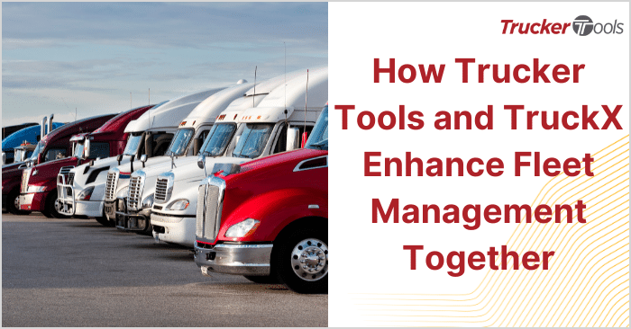 truckXinc's tweet card. We are excited to showcase the partnership between Trucker Tools and TruckX, an all-in-one IoT and ELD platform designed to simplify fleet management. This collaboration combines our strengths to...