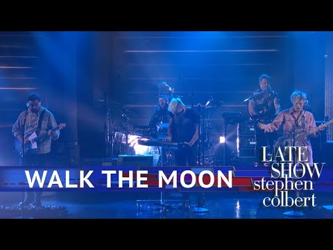 seanmwray's tweet card. Walk The Moon Performs 'Kamikaze'