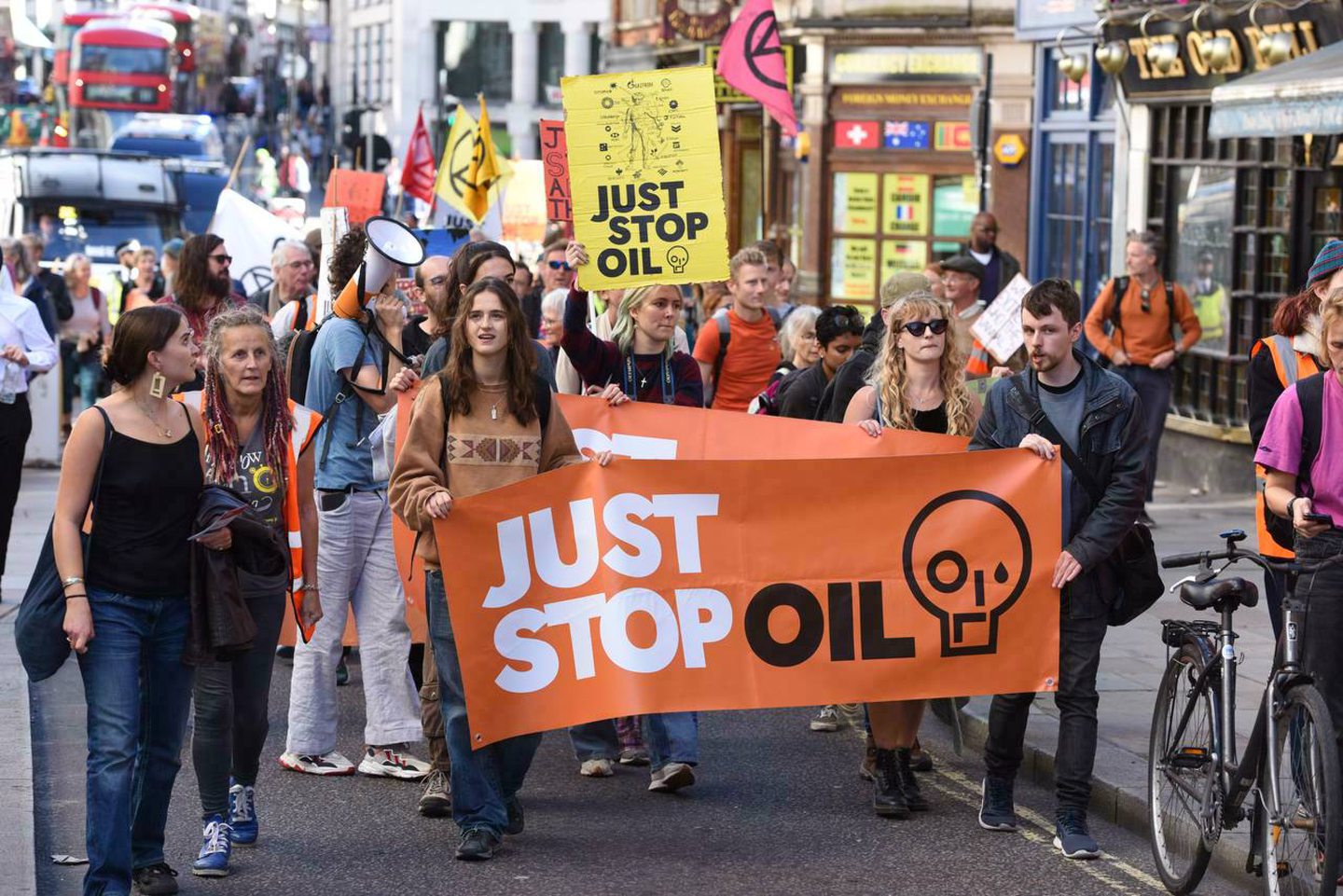 martingfindlay's tweet card. Just Stop Oil, the controversial climate group, has compared oil and gas bosses to Nazis complicit in the murder of six million Jews.