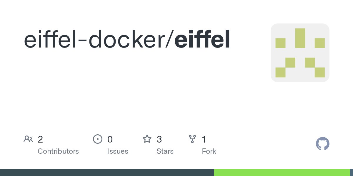Eiffel_Language's tweet card. Contribute to eiffel-docker/eiffel development by creating an account on GitHub.