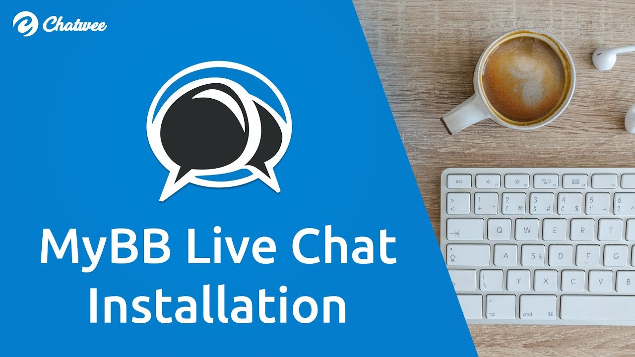 Chatwee's tweet card. Adding Live Chat to MyBB Forum