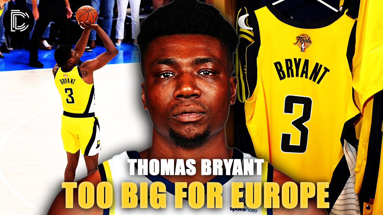 DimcheHoops's tweet card. Thomas Bryant HIGHLIGHTS 24‑25 SEASON 🔥 Welcome to Cleveland Cavs!