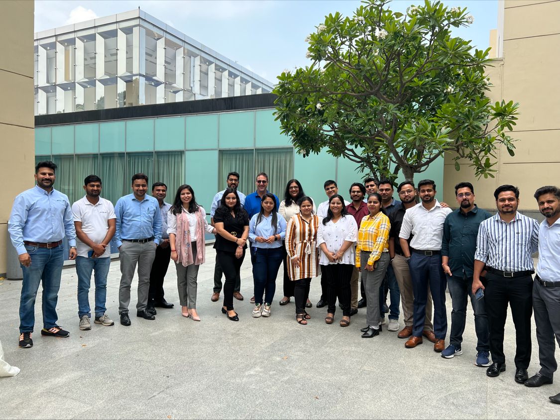 jefffaber2's tweet card. Day one with the AVI-SPL India team based in the Delhi area. A morning introduction followed by a delicious lunch with regional dishes. What a fine group of people we have, so dedicated to providing...