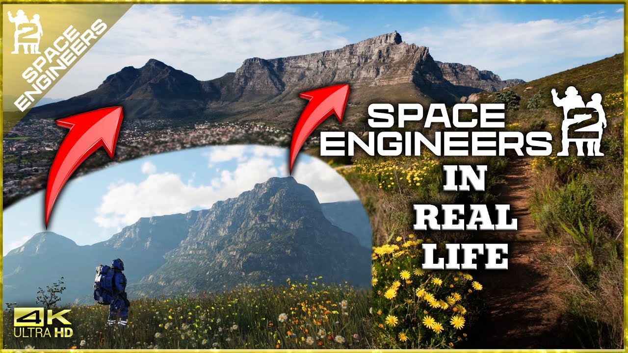 IkerIR4's tweet card. 🚀SPACE ENGINEERS 2 IN REAL LIFE🚀 TABLE MOUNTAIN - South Africa