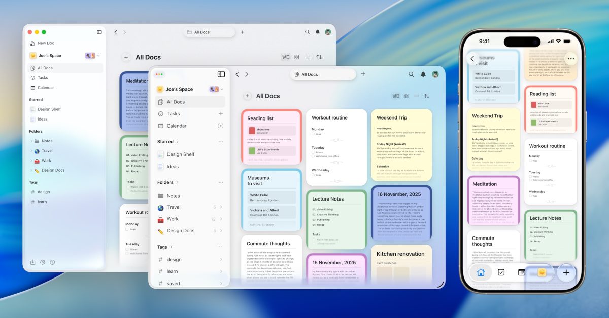 9to5mac's tweet card. If you love your Apple devices, you expect your apps to feel just as polished. The truth? Most productivity tools...