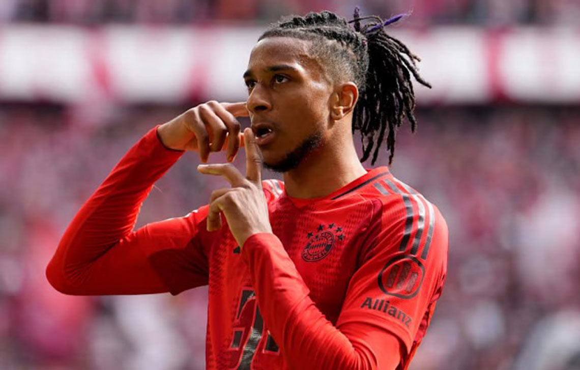 NoticiasN24H's tweet card. El Bayern pasó de un 0-2 a un 6-2 ante Friburgo con dos goles y tres asistencias de Olise, en una remontada marcada por dominio absoluto.