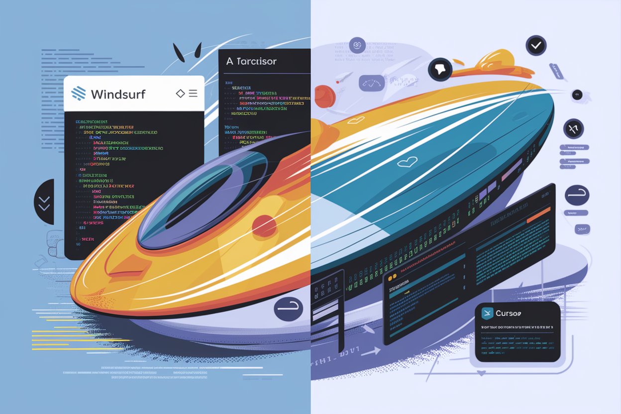 GeekusFr's tweet card. Comparons Windsurf et Cursor, les deux champions de l'IA pour le développement.