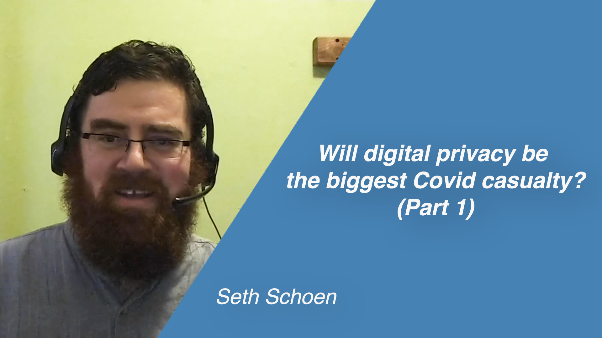 EFF's tweet card. Seth Schoen, Senior Staff Technologist at EFF on the fast-tracked rollout of Covid tracking measures by many governments. Health experts agree using technology to fight the pandemic is critical. But...