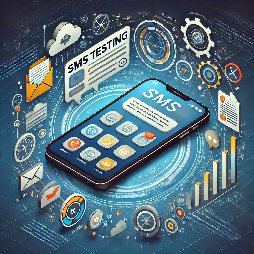 testrigor's tweet card. SMS testing tools ensure robust communication in various industries. Verify message integrity, compliance, and user experience.
