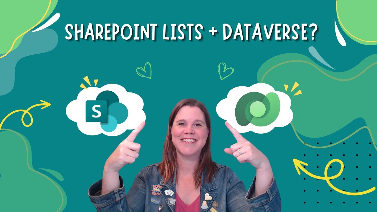 ArtsyPowerApper's tweet card. How to use SharePoint Lists in Model-Driven Power Apps with Dataverse...