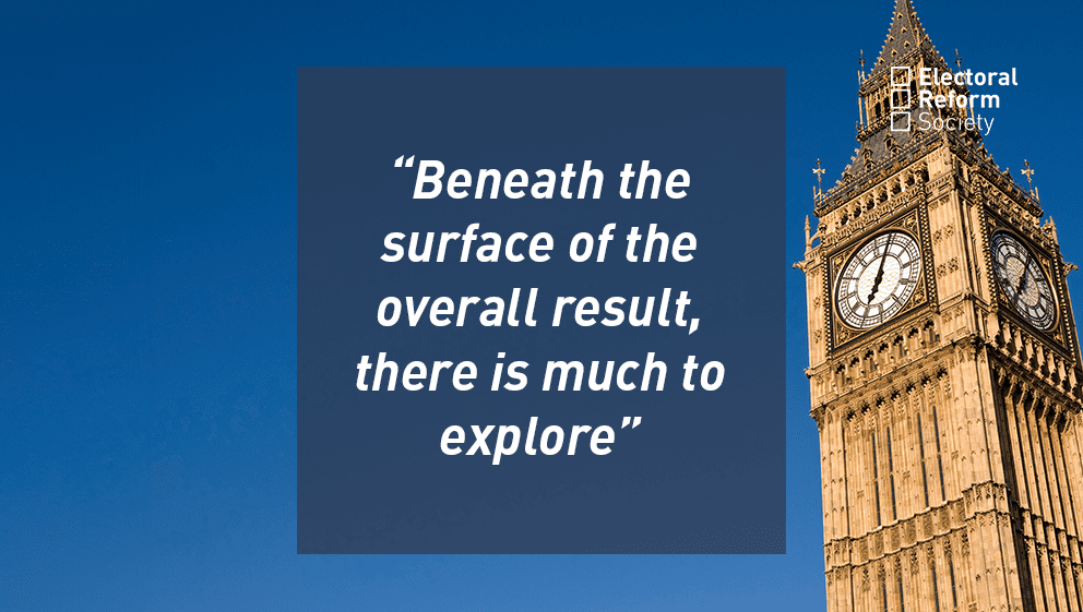 electoralreform's tweet card. The dust is settling on the results of the 2024 UK general election. We have a Labour government for the first time since 2010, with a majority of seats almost as big as Tony Blair’s l