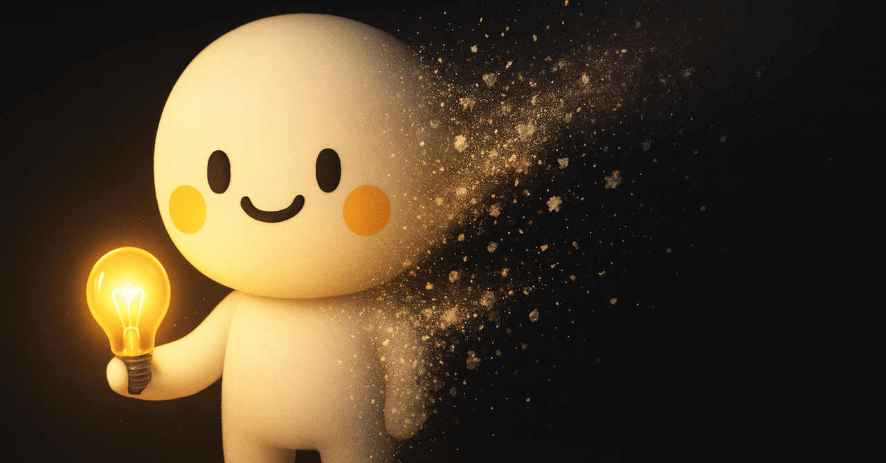 hirameki_ai's tweet card. 皆さん、こんにちは！フルエレです。 形あるものは、いつか消えてなくなる……。 そんな「諸行無常」の美しさを、一枚の絵に閉じ込めることができたら素敵だと思いませんか？ 今回は、AIに命じて物体を細かい粒子へと変化させ、風に溶け込む瞬間を描き出す「粒子崩壊（ディスパージョン）」の世界を描き出してみましょう！ プロンプトの“基本呪文” AIにこの儚（はかな）い瞬間を描かせるコツは、「崩壊（Disi...