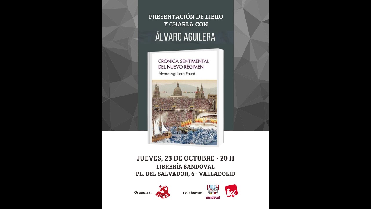 davigon2's tweet card. Video - Presentación del libro «Crónica sentimental del nuevo...