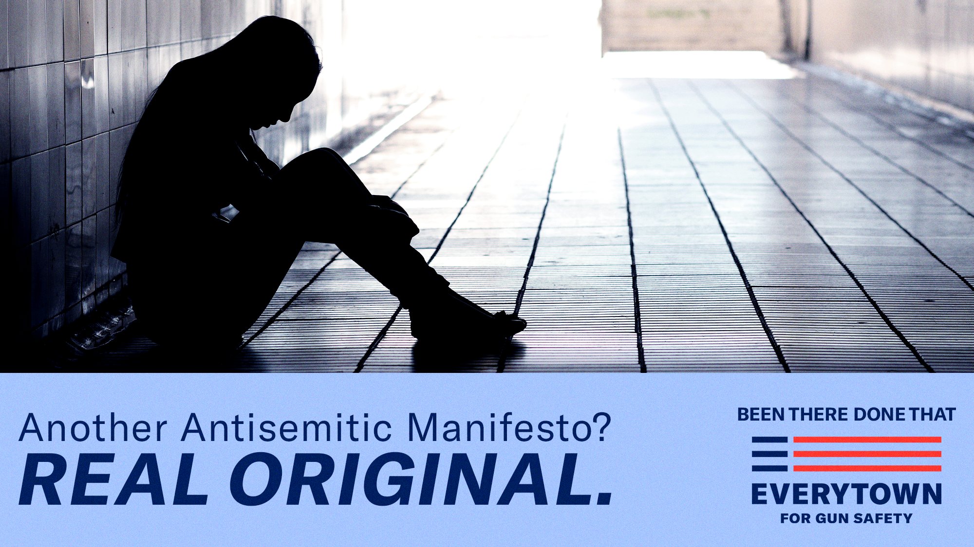 seanBot2000's tweet card. NEW YORK—In an effort to tamp down on the gun violence epidemic, a new public safety campaign launched Tuesday by Everytown for Gun Safety will attempt to dissuade mass shooters with a reminder that...