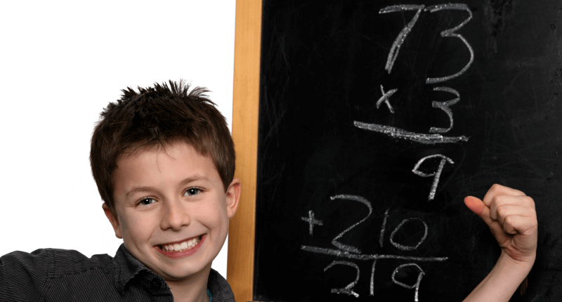 mathgeekmama's tweet card. Wondering how to multiply double digits and beyond? This post includes simple strategies (and why NOT to start with the algorithm) plus fun FREE game ideas!