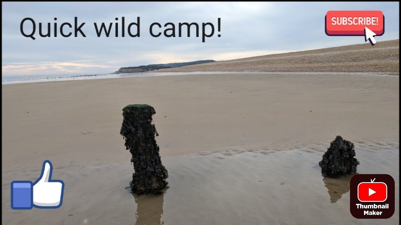 Pitchedup24's tweet card. Wild Camp 14 - Fairlight & Pett Level