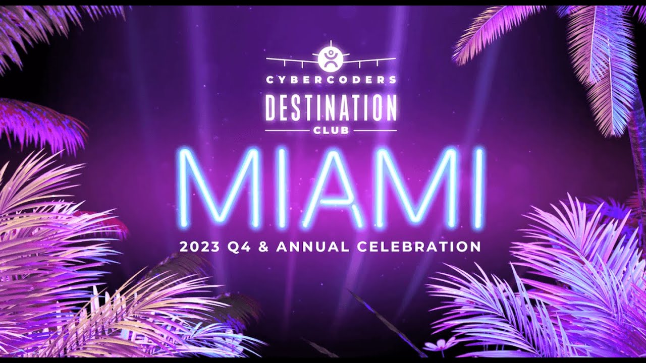 CyberCoders's tweet card. CyberCoders Destination Club Miami