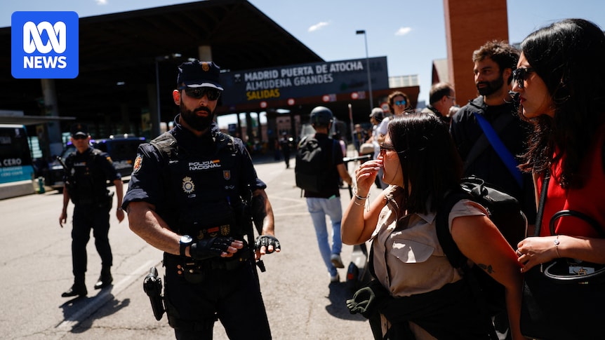 abcnews's tweet card. Traffic was gridlocked, trains stopped working, people were stuck in lifts and nuclear power stations were automatically shut down as a blackout hit tens of millions of people across Spain and...