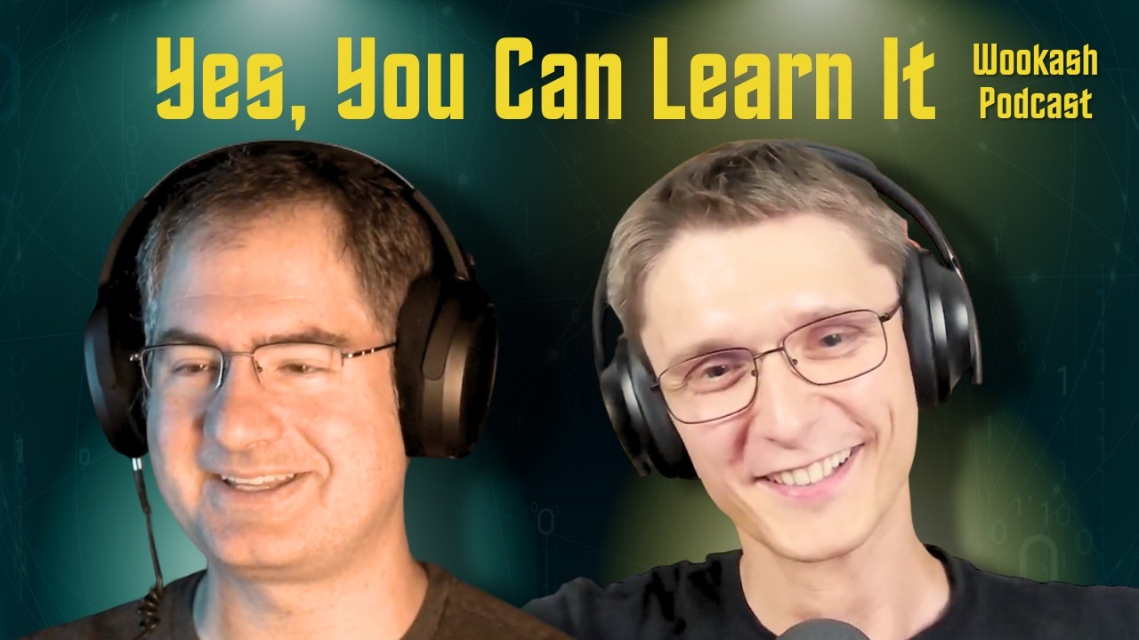 wookash_podcast's tweet card. Casey Muratori on Legendary Handmade Hero!