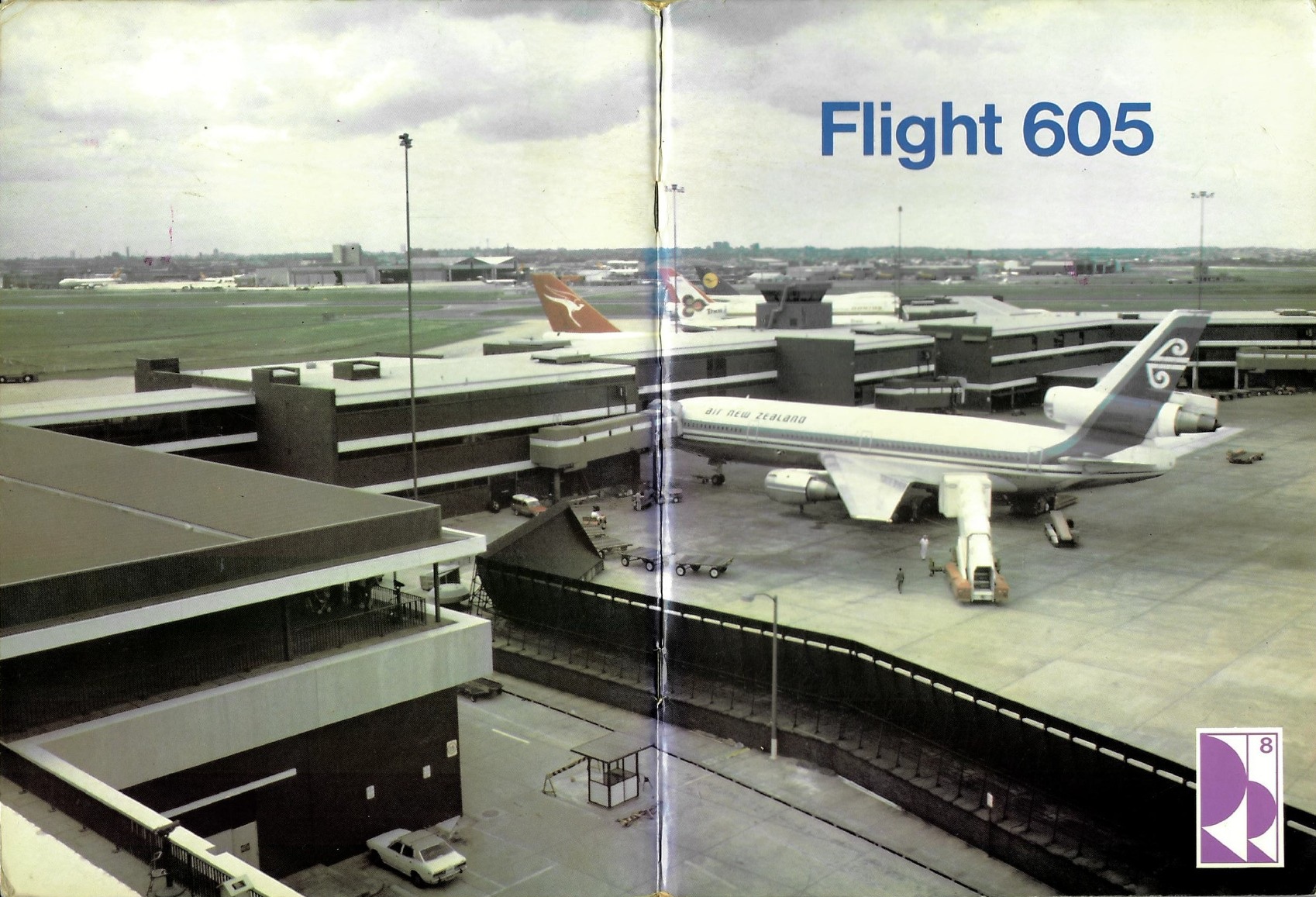 FlightDetect's tweet card. There is a book called Flight 605, about an Air New Zealand Douglas DC-10 flight in 1980. Here it is reproduced in its entirety.