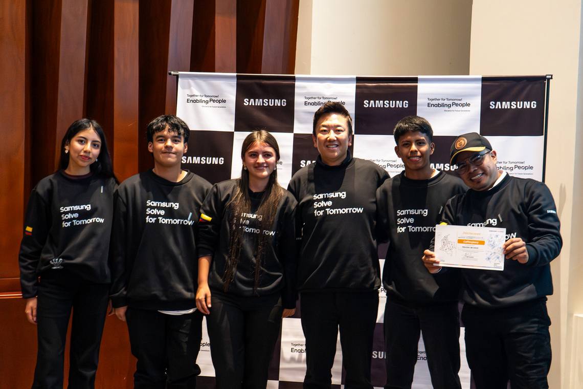 TuiterosBoyaca's tweet card. Con propuestas que van desde soluciones para el acceso al agua hasta herramientas de inclusión social y fortalecimiento productivo, Samsung Colombia presentó