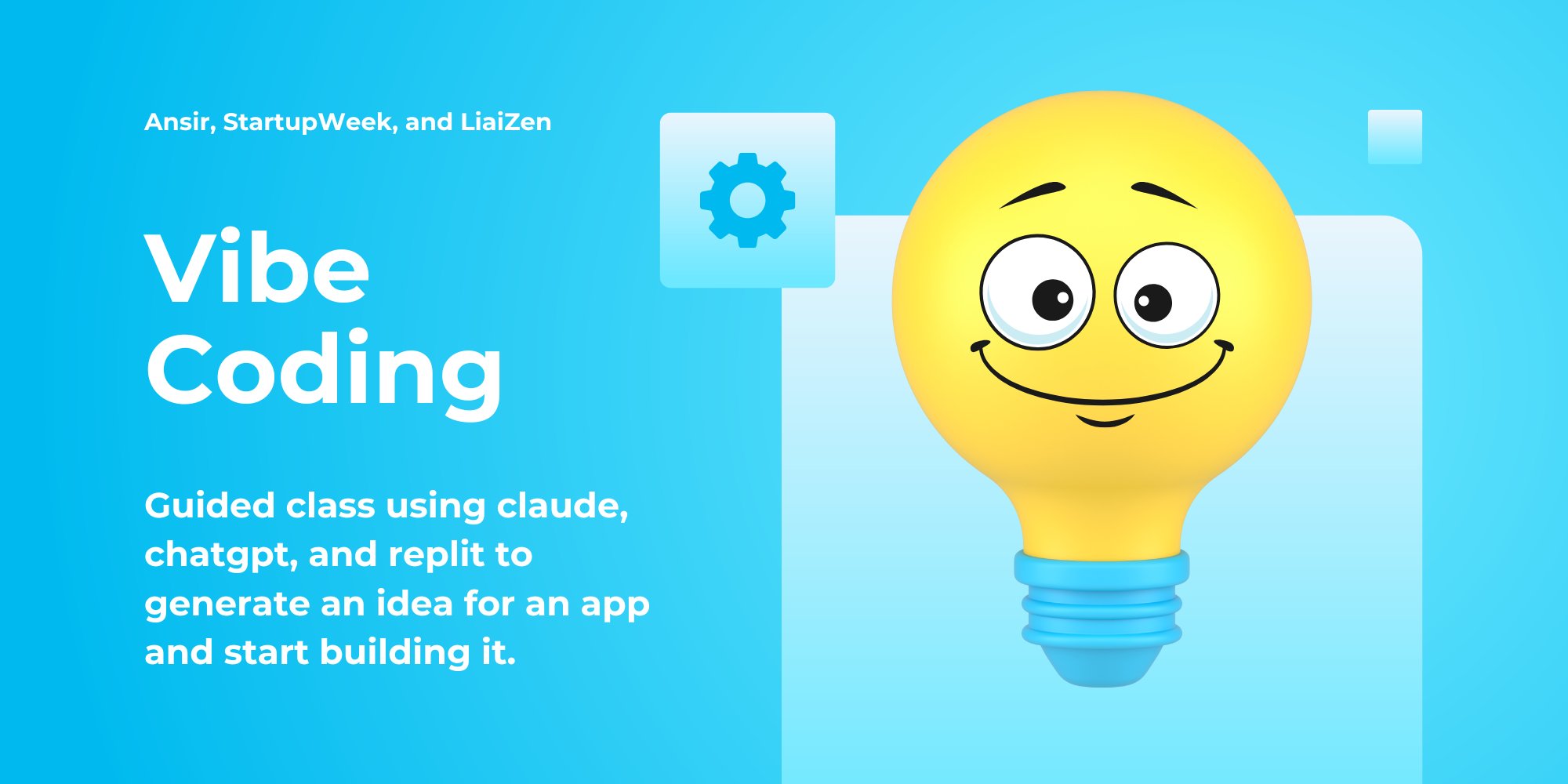 eruysanchez's tweet card. Vibe Code Your First App on Thursday, September 25th at 07:00 PM in San Diego