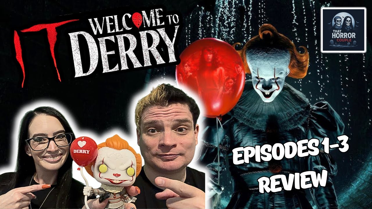 kayhorror_'s tweet card. IT Welcome to Derry Episodes 1 to 3 Our Honest Thoughts💀🎈
