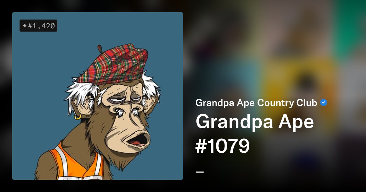 GACCSalesBot's tweet card. Grandpa Ape Country Club ("GACC") is a collection of 5,000 Grandpa Ape NFTs, unique digital collectibles living on the Ethereum blockchain. Your Grandpa Ape doubles as your Country Club membership...