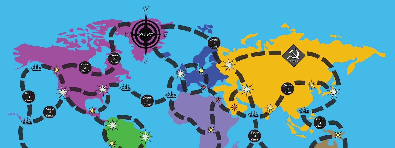 createuniversal's tweet card. An Original Family Board Game of Chance, Knowledge and Strategy