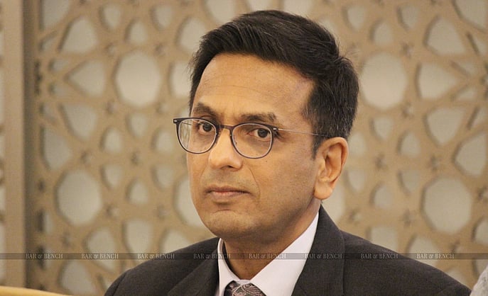 barandbench's tweet card. Chief Justice of India (CJI) DY Chandrachud on Saturday flagged concern that the principle of "bail is the rule, and jail is the exception" has been losing grou