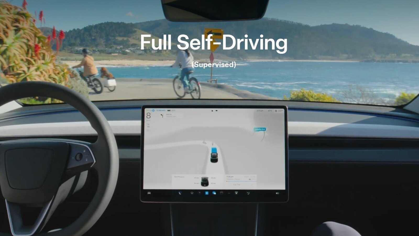 _peterk's tweet card. Release Tesla Full Self Driving Supervised in Europe