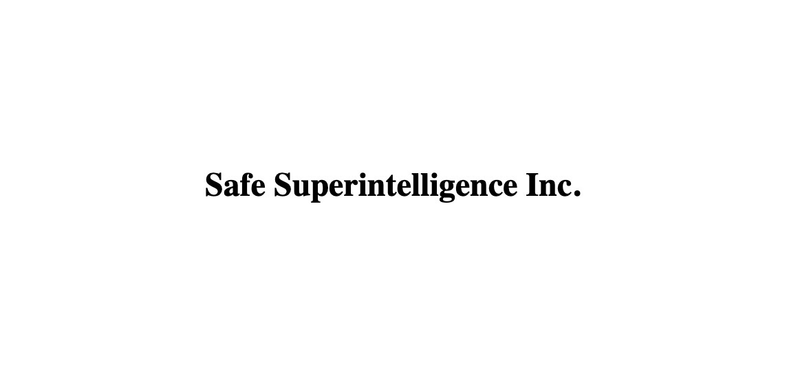 ilyasut's tweet card. The world's first straight-shot SSI lab, with one goal and one product: a safe superintelligence.