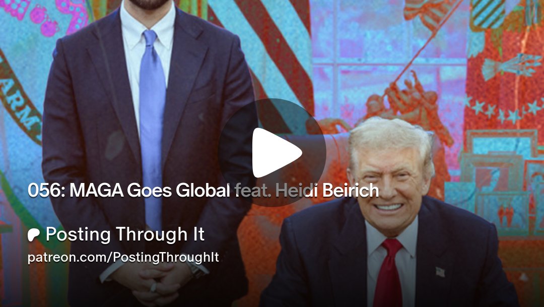 PostThroughIt's tweet card. Get more from Posting Through It on Patreon