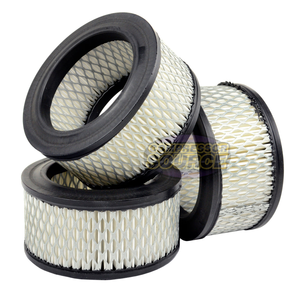 CompressrSource's tweet card. Aftermarket A424 Air Intake Filter Elements(3-Pack) Three Brand new #14 also known as the A424 air intake filter elements. These are a heavy duty paper elements surrounded by a galvanized mesh...