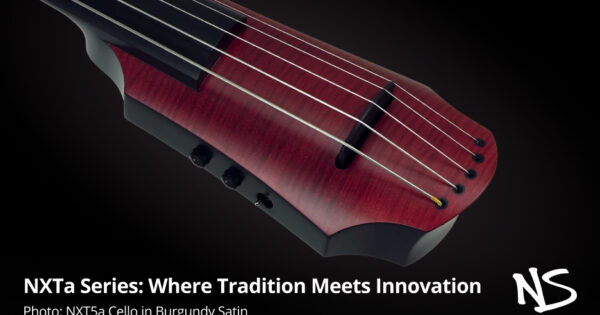 MusicPlayersNow's tweet card. The NXTa Series represents NS Design's straight-ahead pro-level instruments with eco-friendly, battery-free technology. Available in 5-string configurations across Violin, Cello, OMNI Bass, Upright...