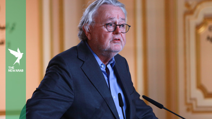 sevslv's tweet card. The New Arab Meets: Lawyer William Schabas to examine why Israel’s genocide in Gaza, including its self-defence rhetoric, are unlikely to succeed in court