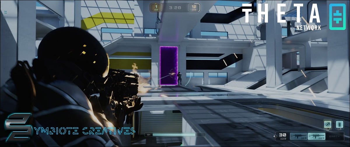 Theta_Network's tweet card. We’re thrilled to announce that Symbiote Creatives, developer of the highly-anticipated Fuse Wars blockchain game, has joined Theta…